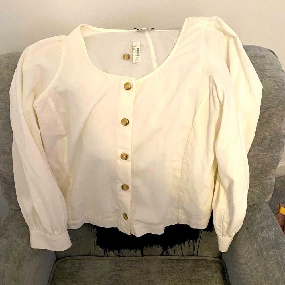 Size XL Madewell Blouse NWT